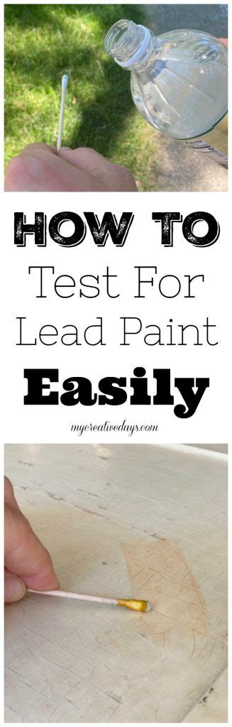 how to test for lead paint without kit|homemade test for lead paint.